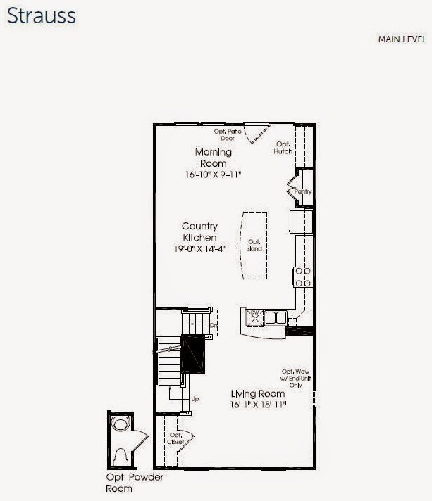 Building Our Strauss Townhome Strauss Floorplan