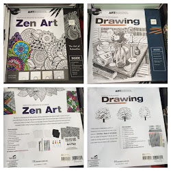 costco coloring kit crafting box connoisseur zen watercolor drawing paints