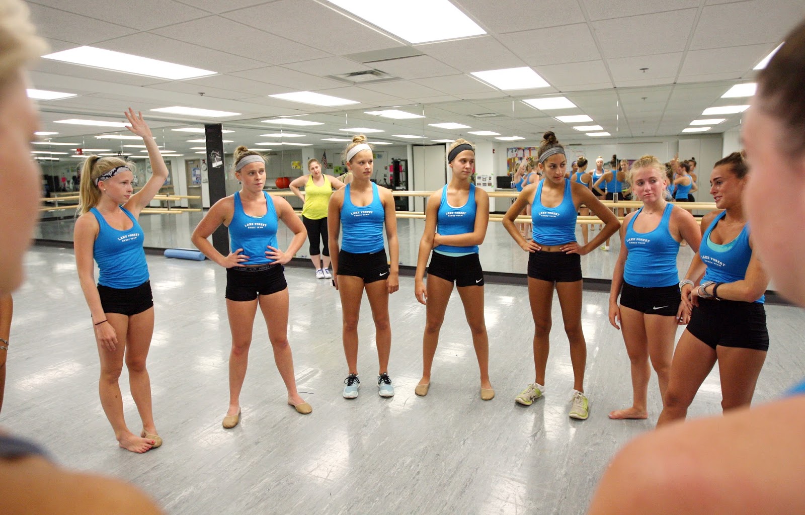Mark Kodiak Ukena Lake Forest High School Dance Squad Practice