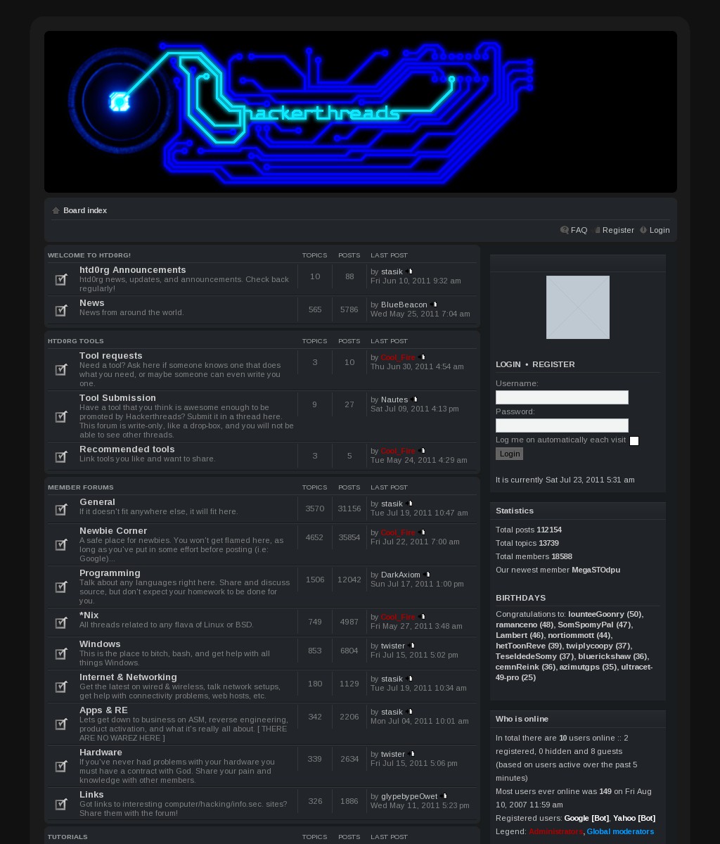 Hack The Hacker. Top 5 Most Popular Hacking Forums 2012