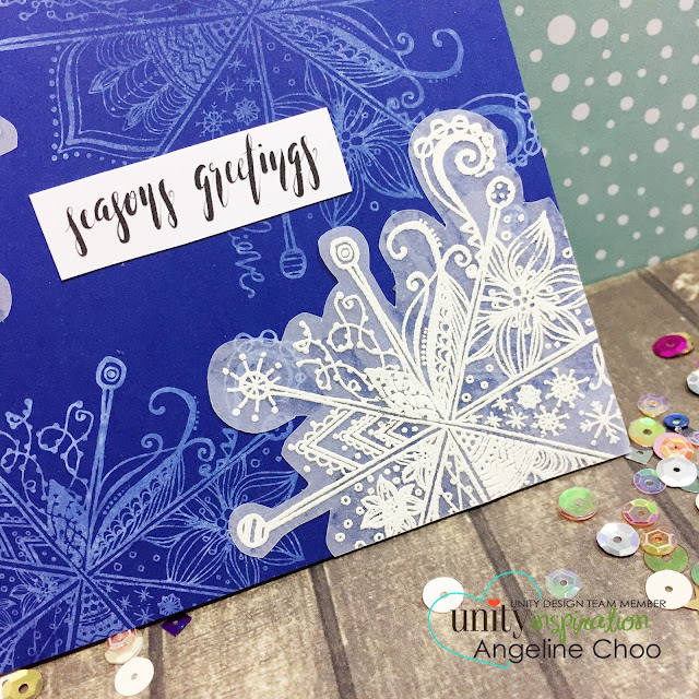 ScrappyScrappy: Magical Days - Unity Stamp #scrappyscrappy #unitystampco #stamp #stamping #christmas #papercraft #holiday
