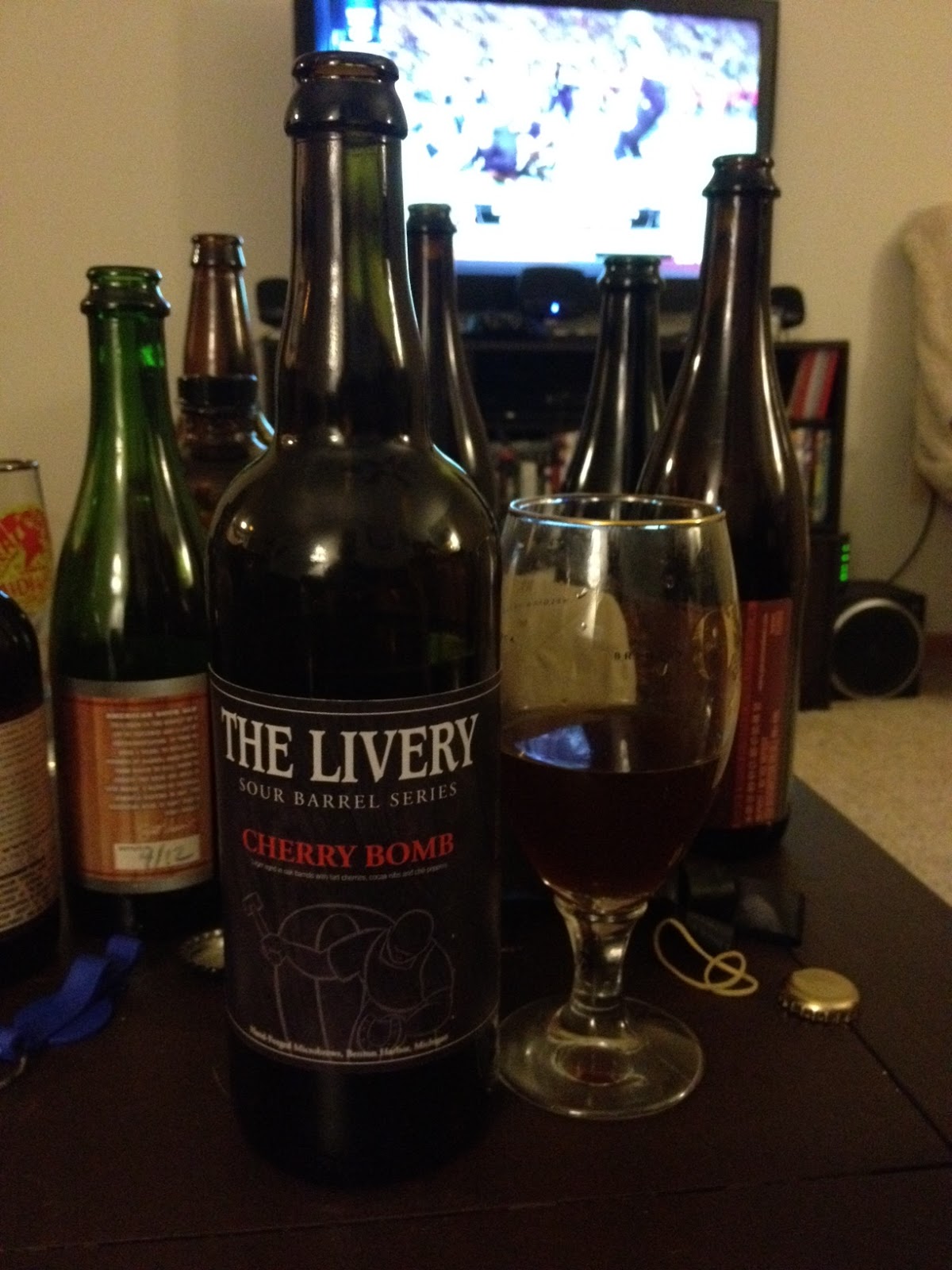 SaBEERmetrics Beer Review Cherry Bomb