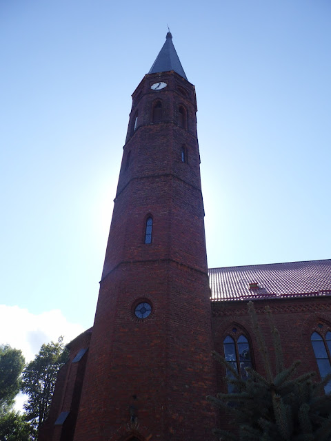 Sarbinowo - wieża kościoła