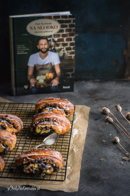 Drożdżówki z makiem bułeczki z makiem