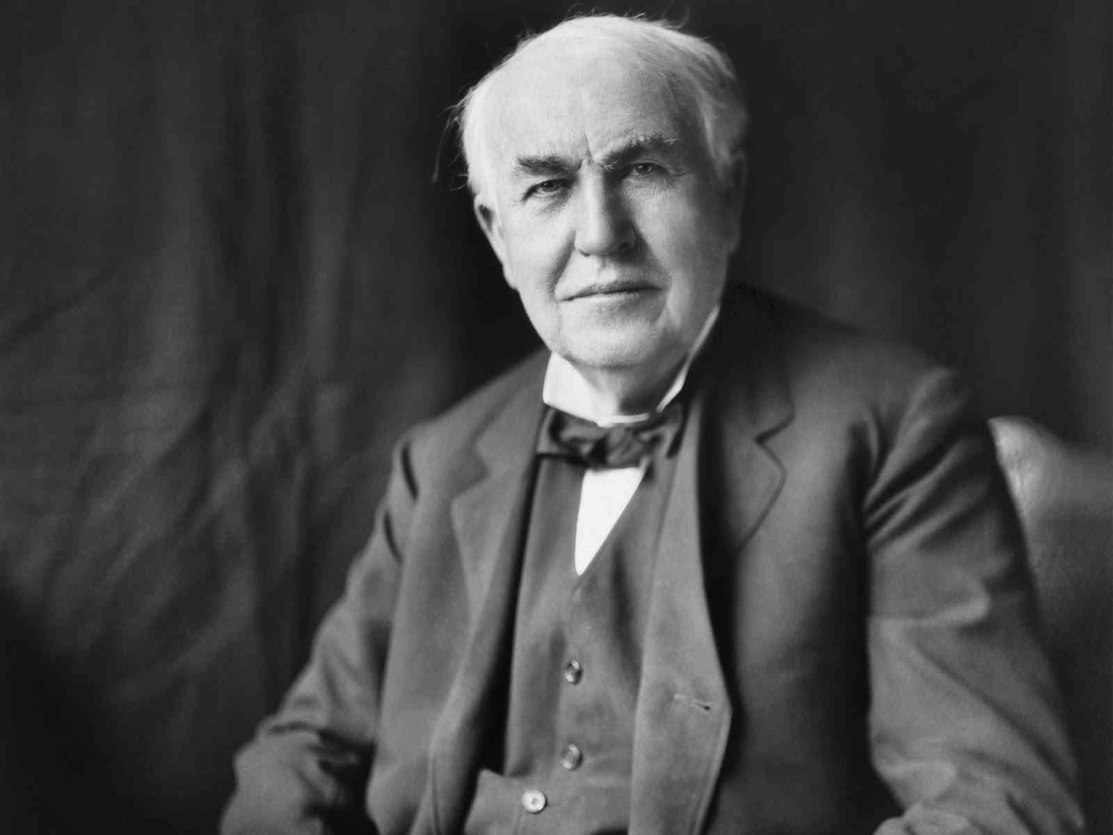 Scientist Thomas Edison Photo