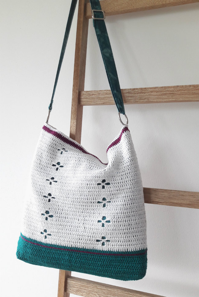Funky Fifties Bag: crochet pattern by Happy in Red Funky Fifties Bag: crochet pattern by Happy in Red