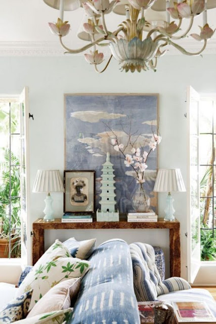 Interiors Decoration: Rebecca de Ravenel Los Angeles Home {Cool Chic Style Fashion}