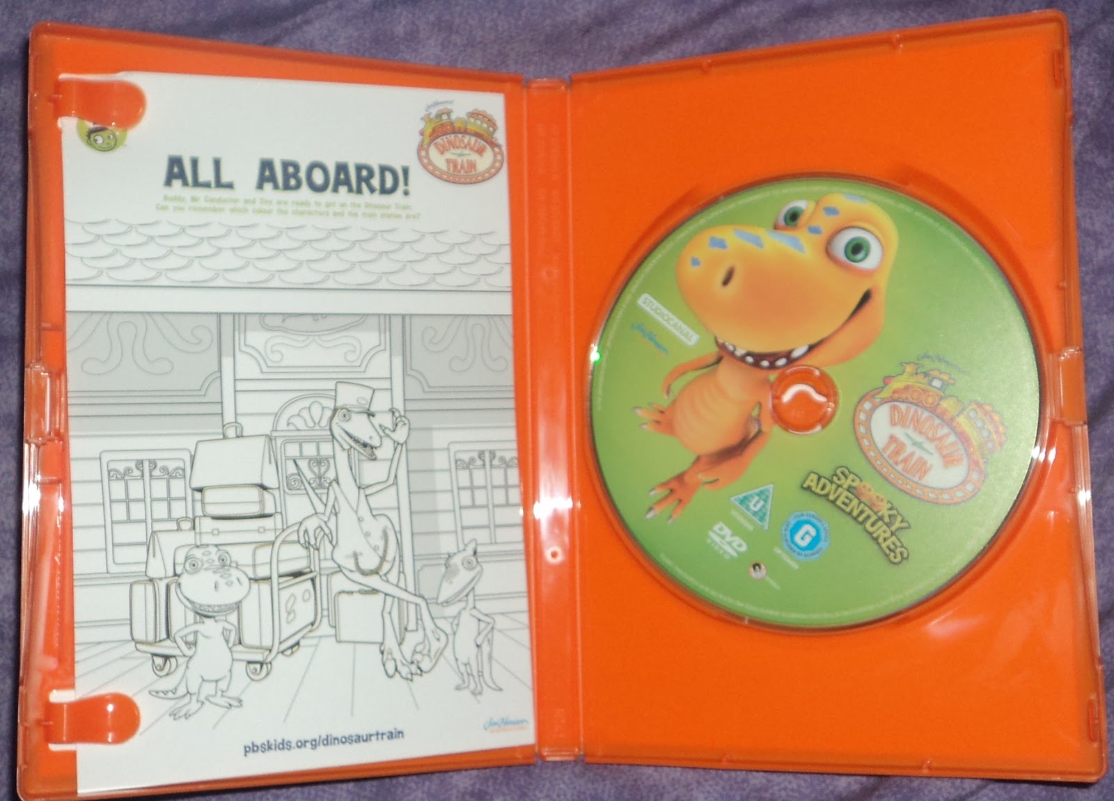 Where Roots And Wings Entwine: Dinosaur Train Spooky Adventures DVD Review