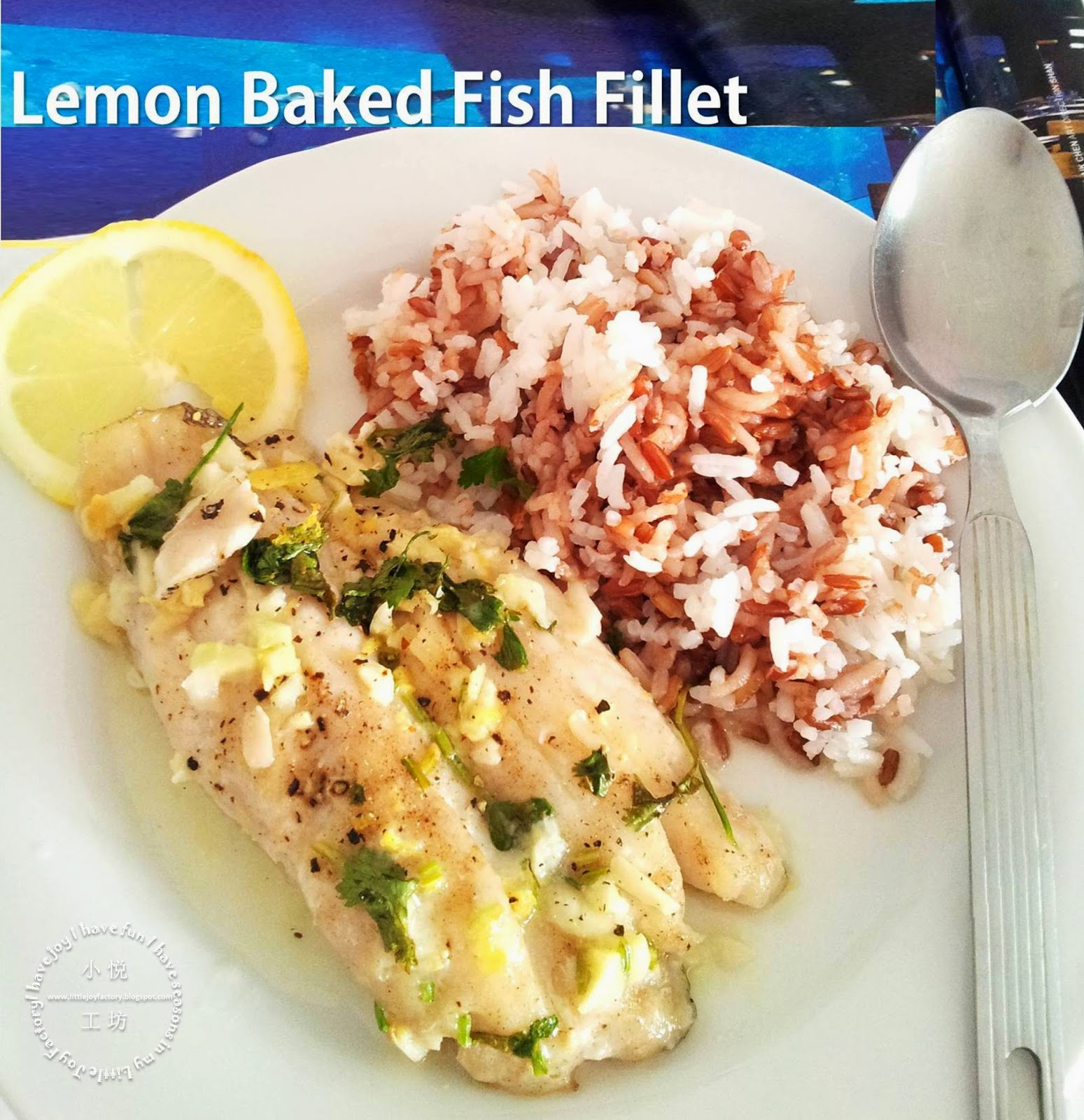 Lemon Garlic Baked Fish Fillets