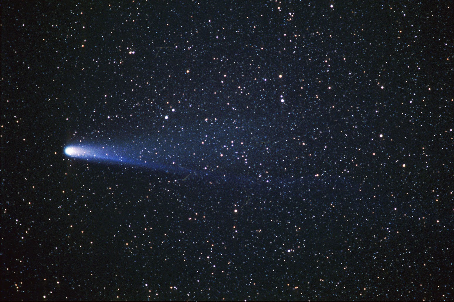 APOD: December 10, 1996 - Comet Halleys Nucleus
