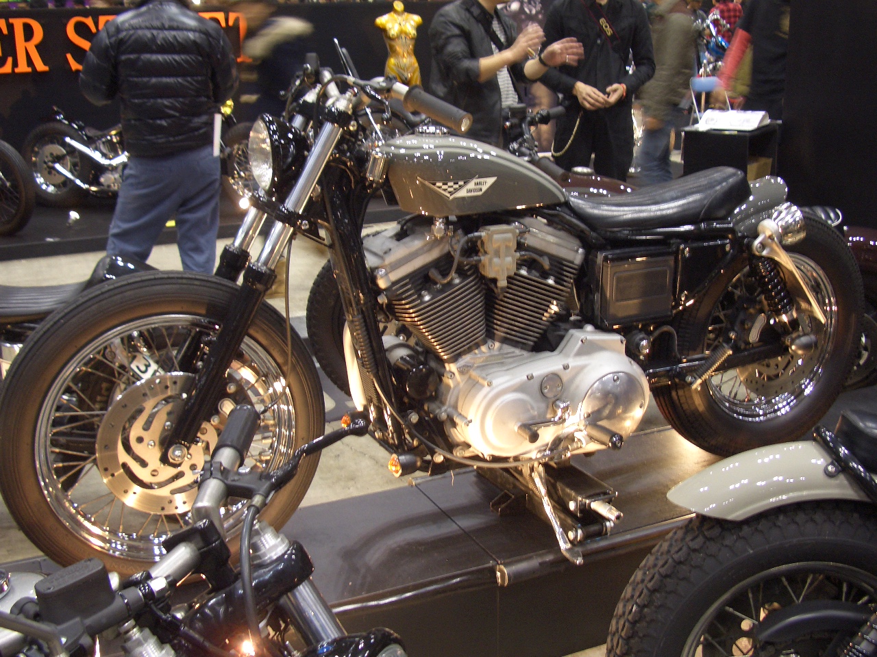 Cafe Racers and Metric Motorcycles freaks in the world. Sportster at