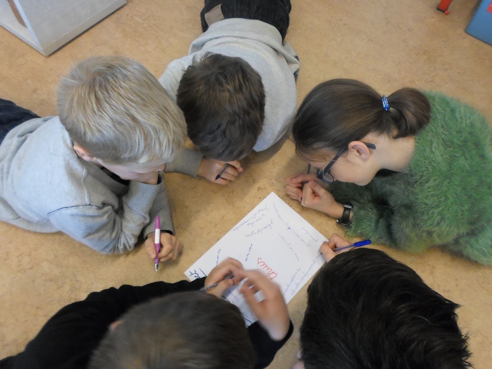 Vierde leerjaar VBS Moorslede: 1 minuut stilte