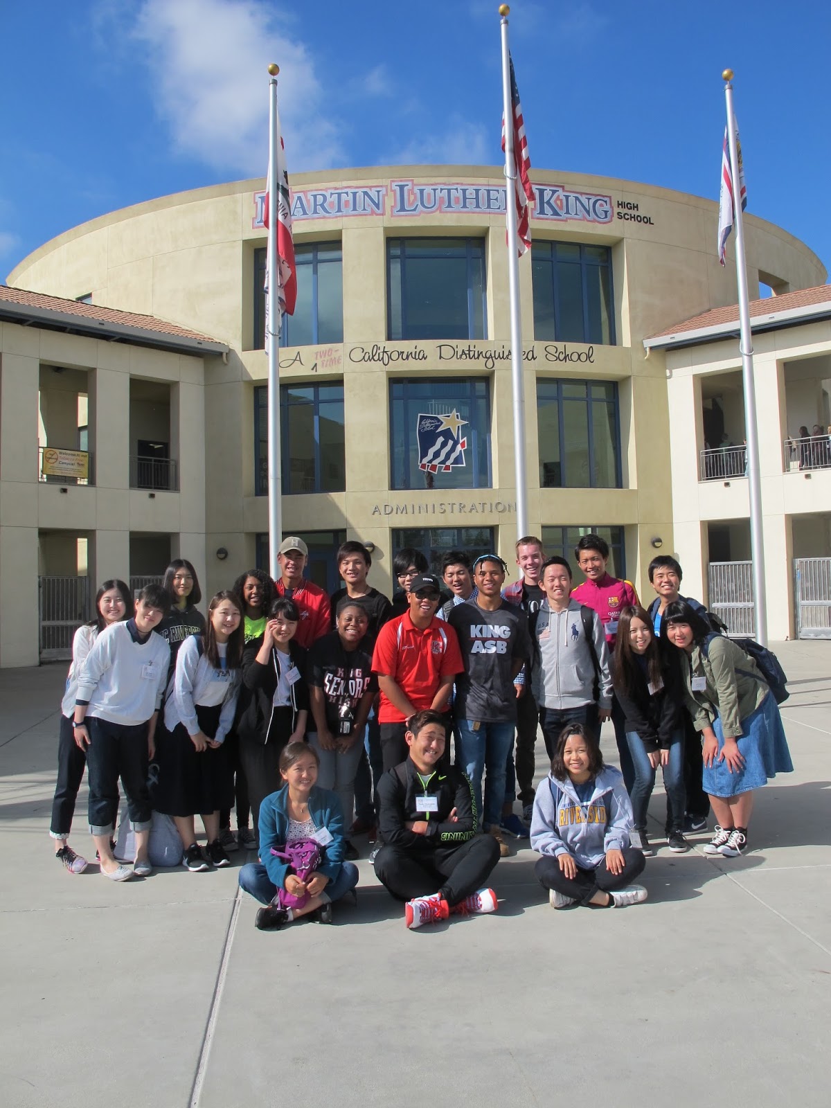 Maria & Shiguemi & Ichiyama & Kurabayashi Martin Luther King High School