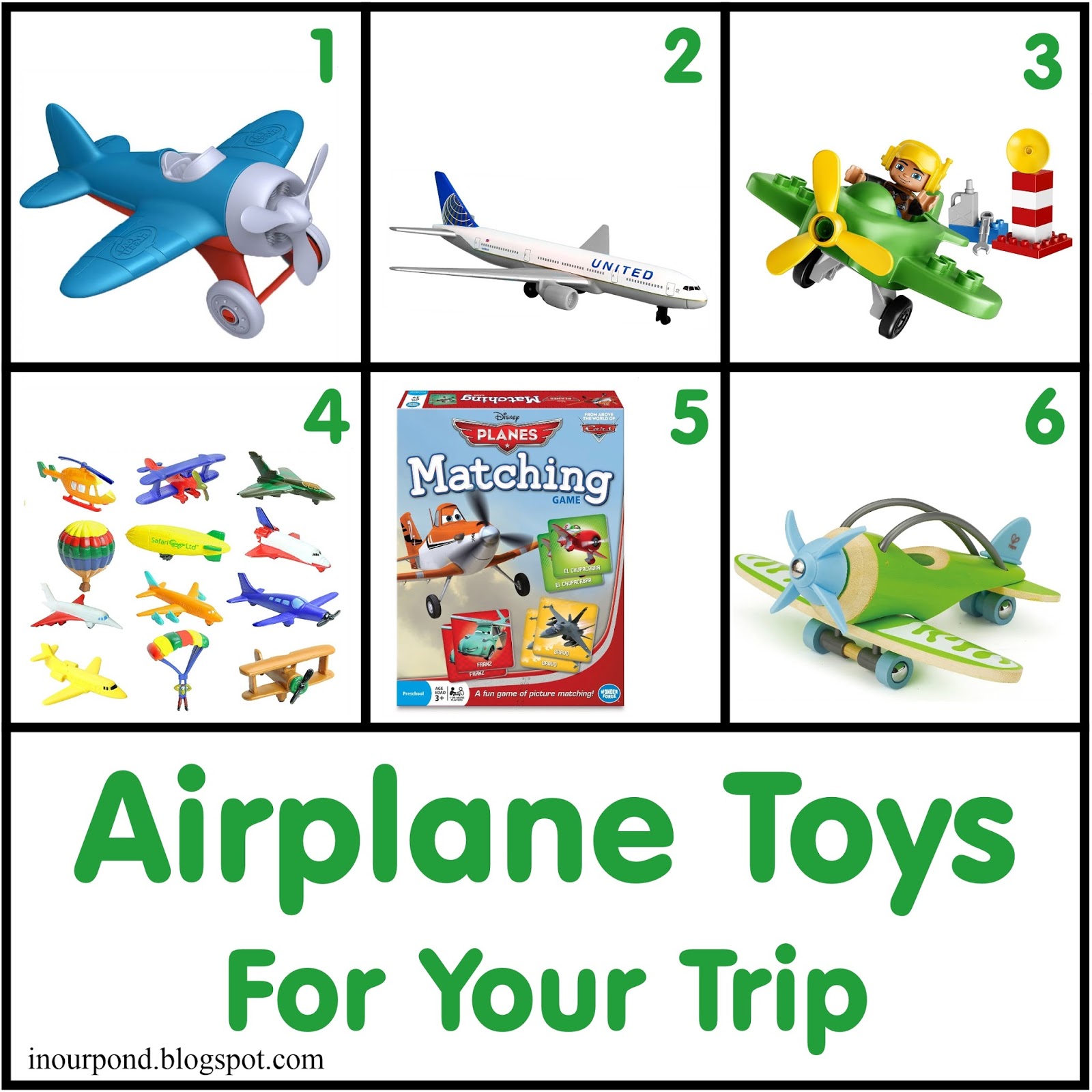 Toys for Your Airplane Trip