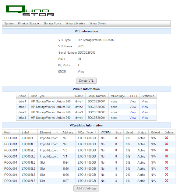 VMware Front Experience Testing Veeam v7 Tape support with the