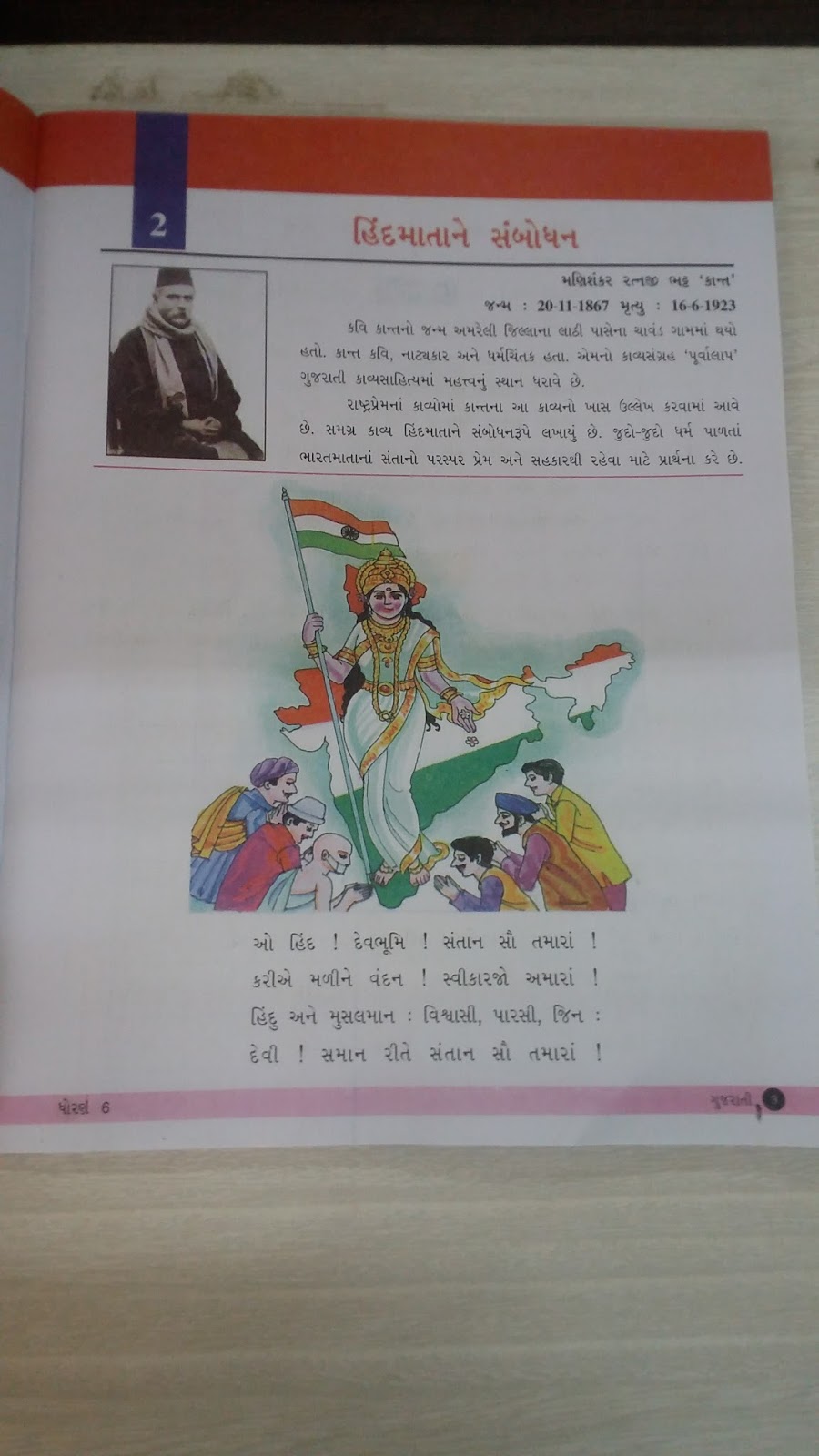 STARS OF PIS AHMEDABAD STD VIII Std 8 Gujarati Text Book