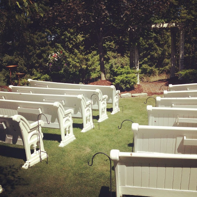 the Attic A Vintage Rental Company Seating Alternatives Church Pews