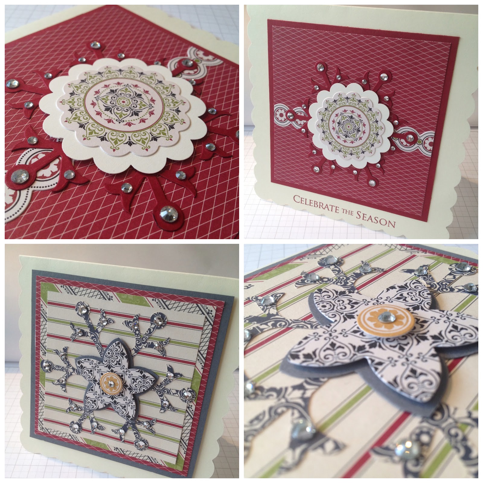 Experience is the best teacher... Stampin' Up Merry Moments Simply