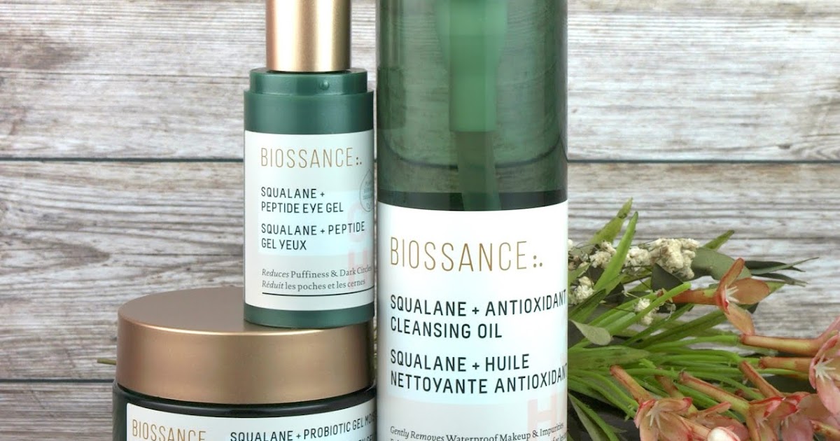 Biossance Squalane + Antioxidant Cleansing Oil, Squalane + Probiotic