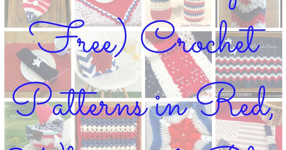 free red white and blue crochet afghan patterns free red white and blue crochet afghan patterns