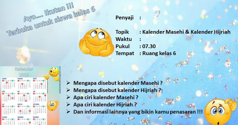 Kalender Masehi Berdasarkan Ahli Soal