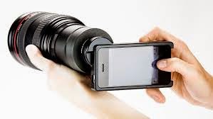 smartphone with profesional Camera