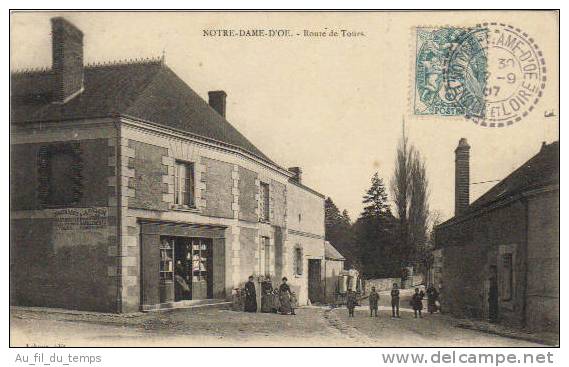 Notre Dame d'Oé Notre Dame d'Oé....autrefois!