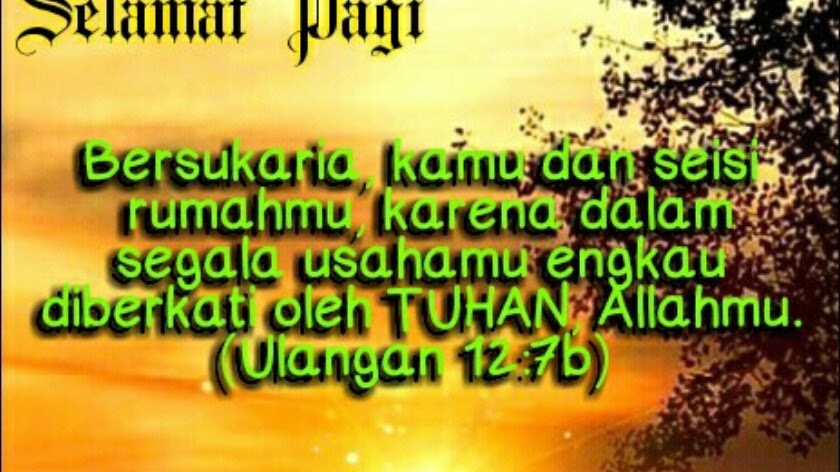 Ucapan Selamat Malam Sahabat Kristen