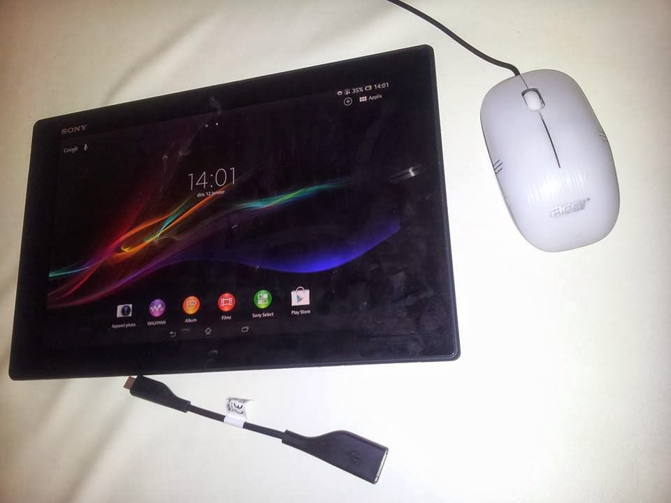 How to Connect a Computer Mouse with an Android Tablet