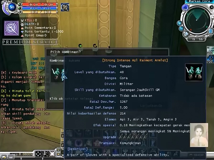 Cara Membuat Armor Type C Level 50 Online Terus Kerjanya 2