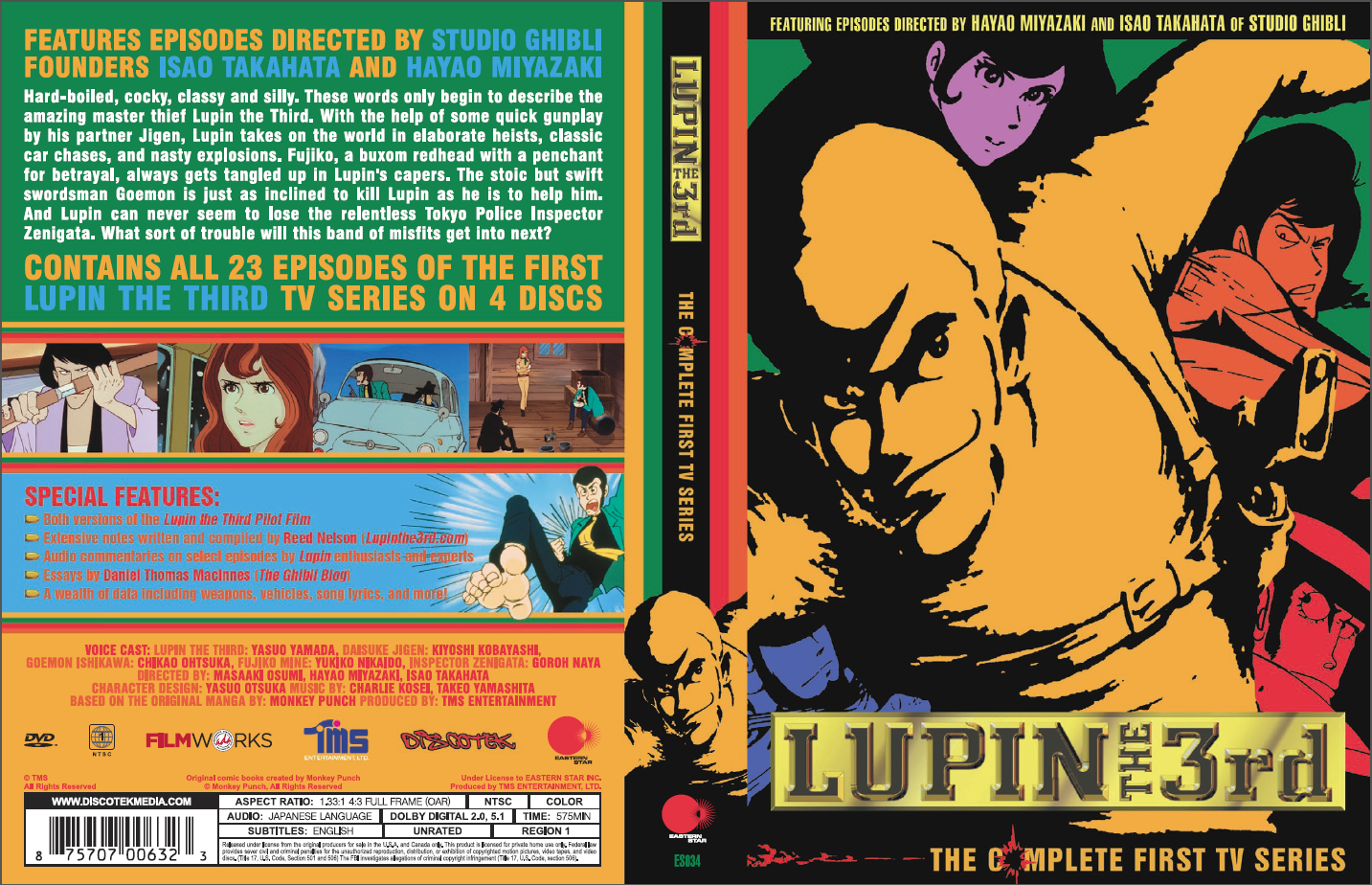 Ghibli Blog: Studio Ghibli, Animation and the Movies: Lupin III First