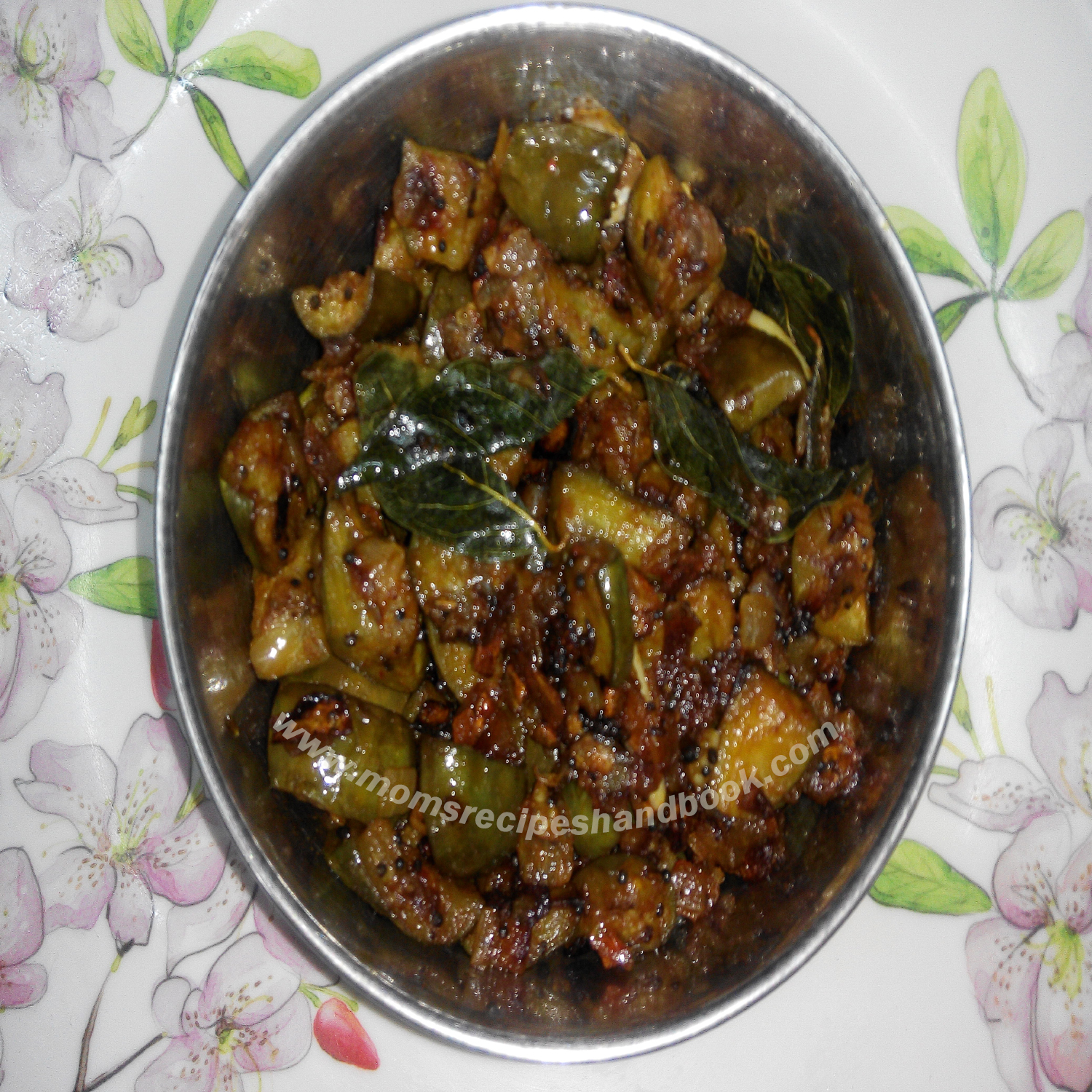 Brinjal fry Andhra Style (Vankaya) Recipe How to Make ~ Mom's Recipes ...