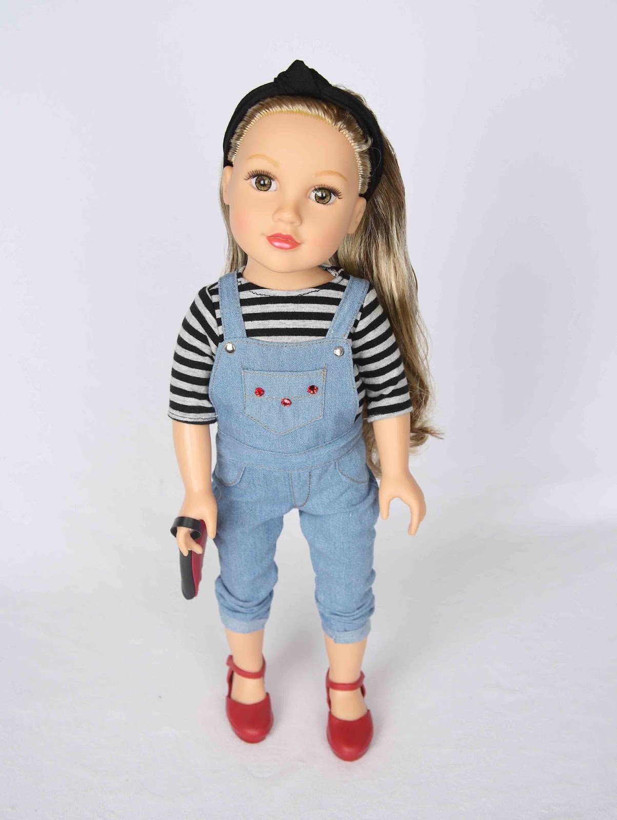 My Journey Girls Dolls Adventures New York Overalls Outfit