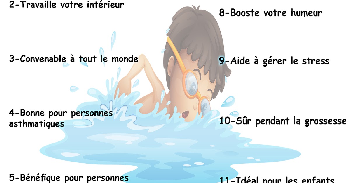Sports et Santé Quels sont les 12 principaux avantages de la natation?