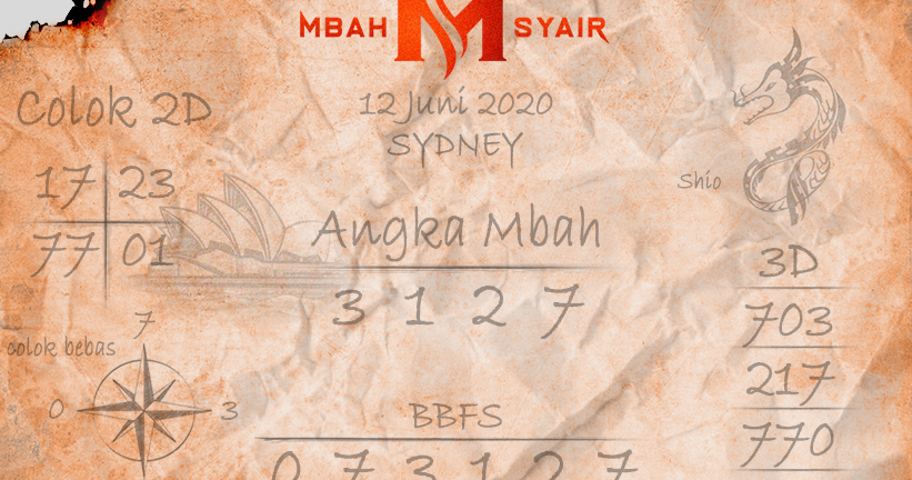 syair togel sydney jumat 12 juni 2020