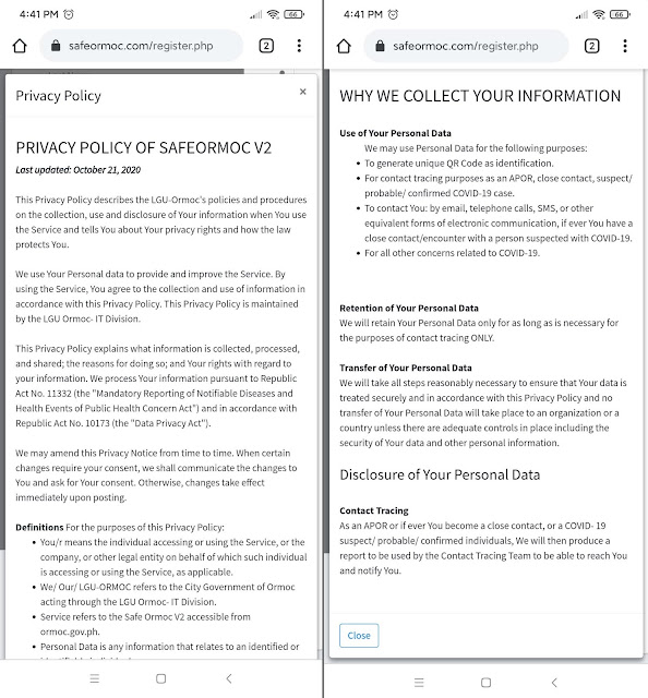 How to Get a Ormoc City QR Code through Safe Ormoc Portal