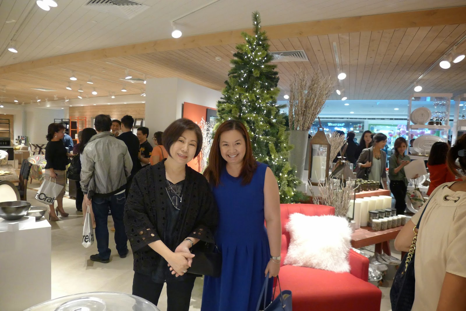 Crate & Barrel opens their first store in Manila! Tina Villa