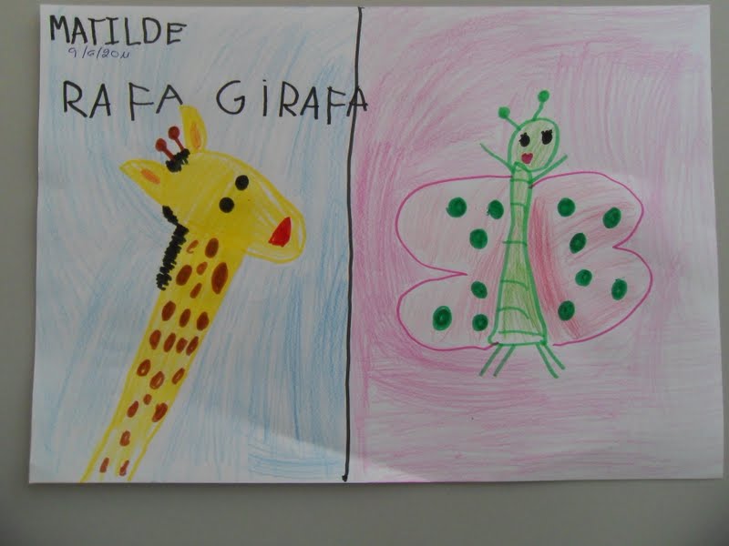 Educação Pré-escolar - Marzovelos: Rafa Girafa