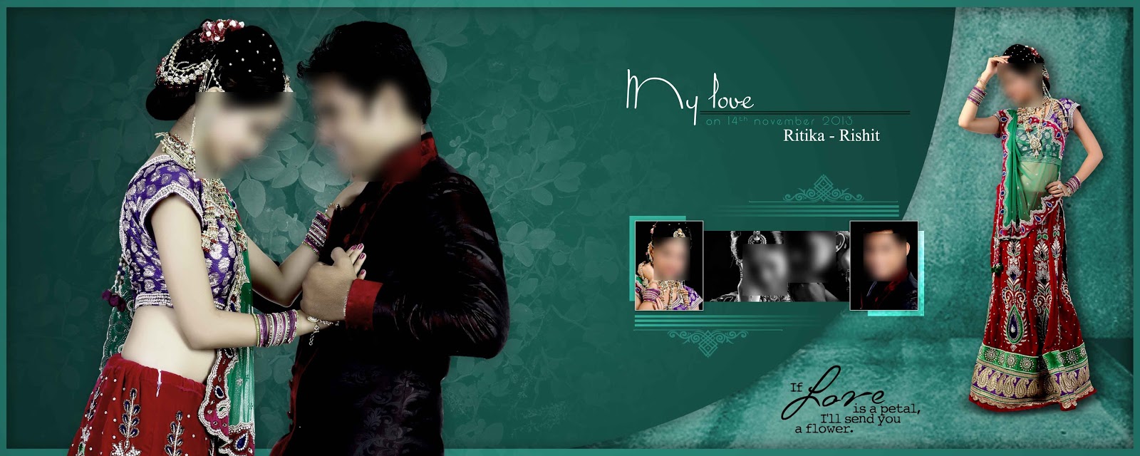 marriage photo album design templates