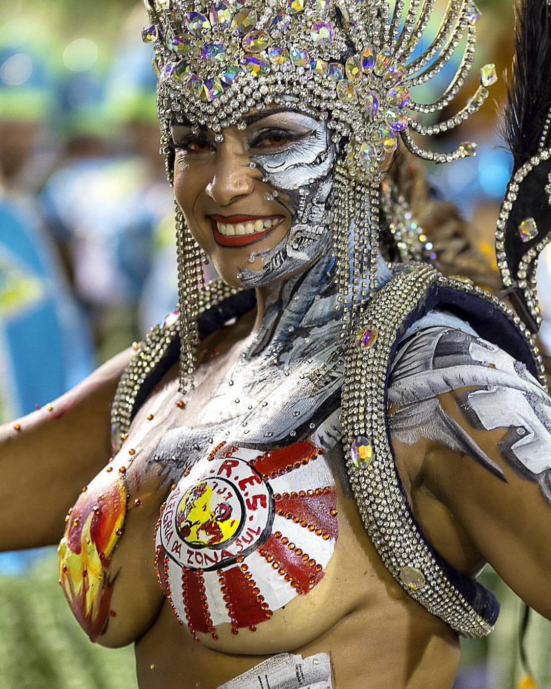 depo Brazil Carnival Body Paint