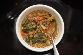 In Michelle's Kitchen: Kale and Lentil Soup with Ham