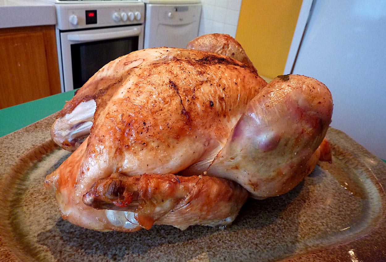 Living the life in SaintAignan A 5 lb. turkey