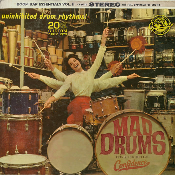 Confidence Mad Drums Boom Bap Essentials Vol. II