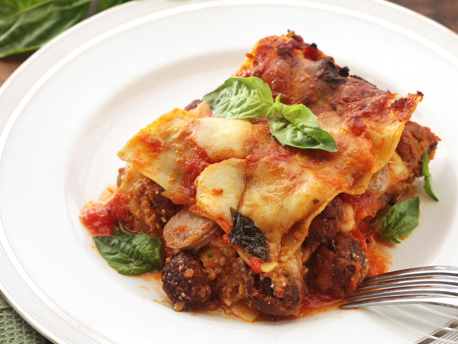 Healthy Low Fat Lasagna Recipe | Apna Food