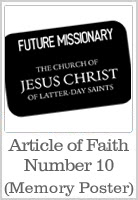 A Year of FHE: Articles of Faith Memorization Posters