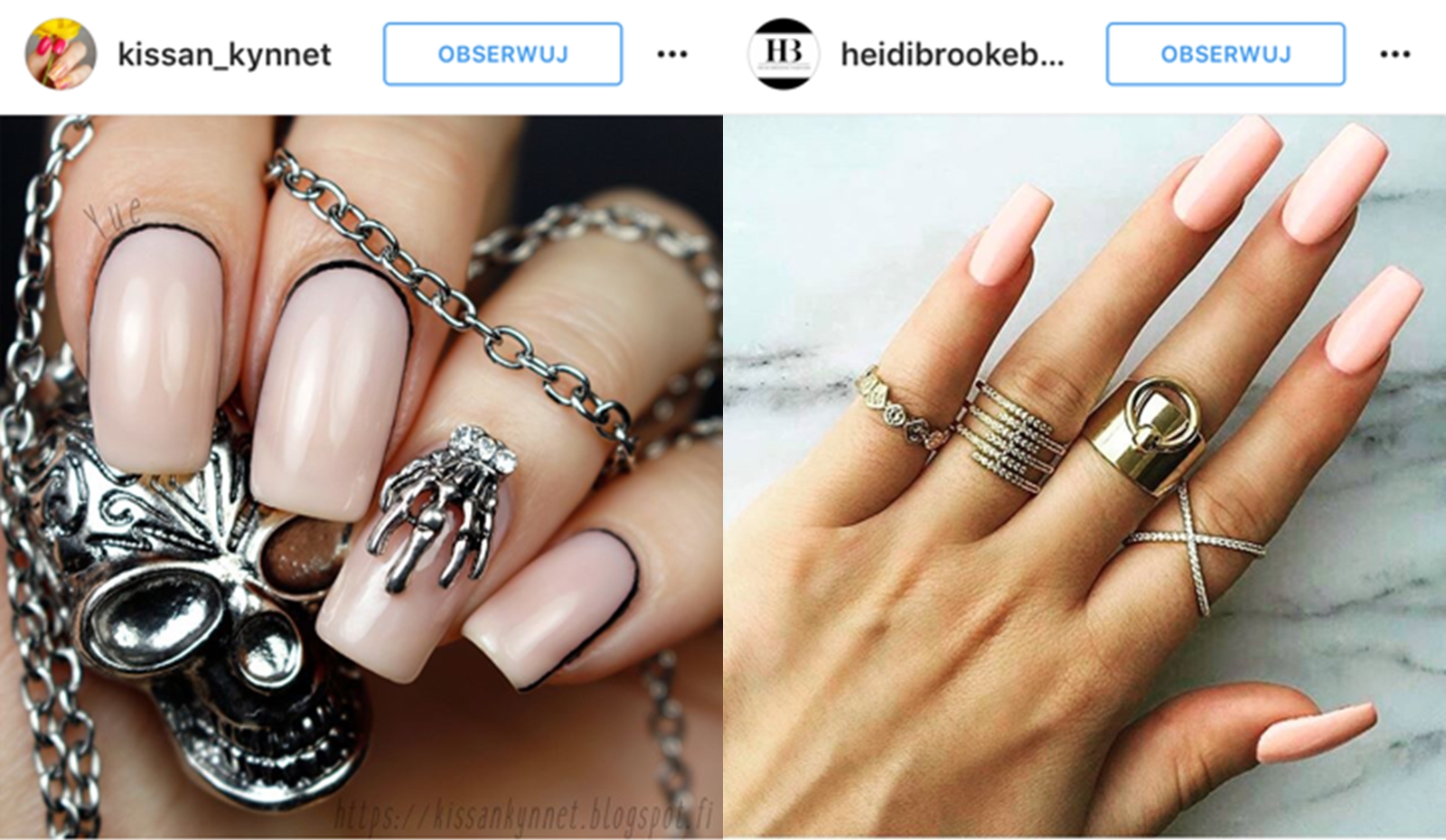 Różowe Paznokcie Zdobienia Paznokci Pink Nails Hit Czy Kit Różowe