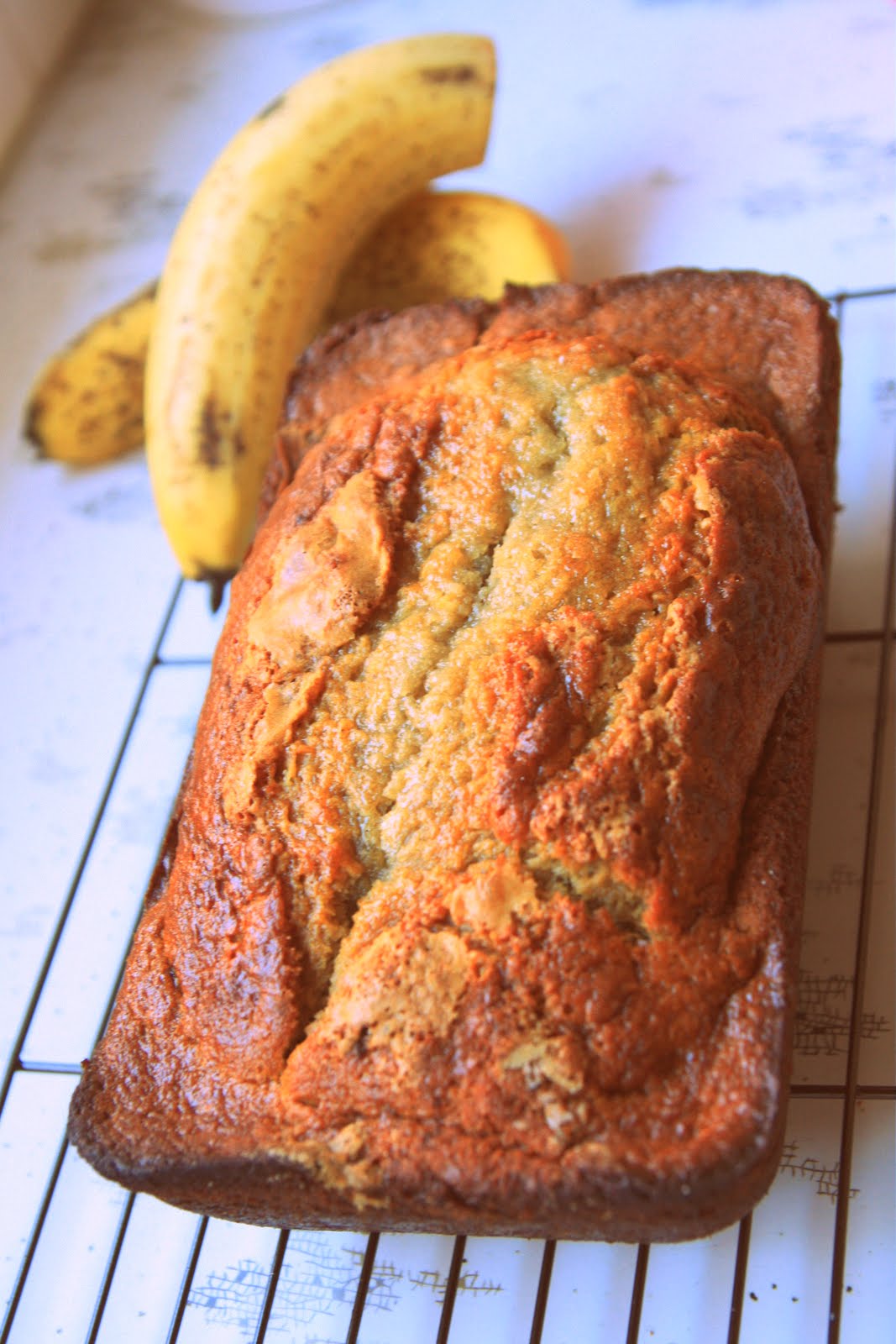 One Wok, One Pot, One Pan Banana bread with the blender!