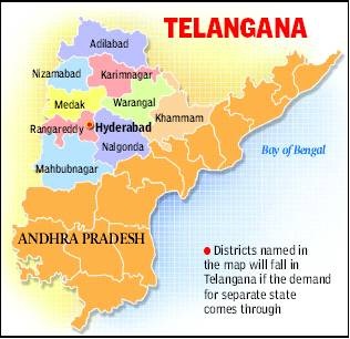 Telangana state details