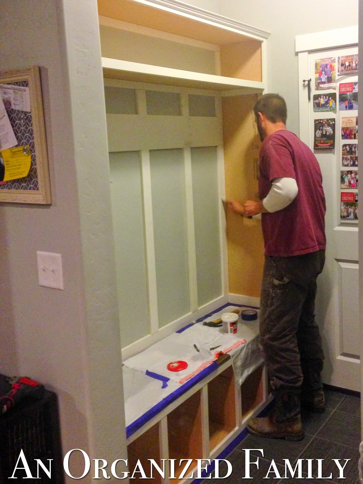 NissaLynn Interiors How to Build A Mudroom Bench By Amanda!