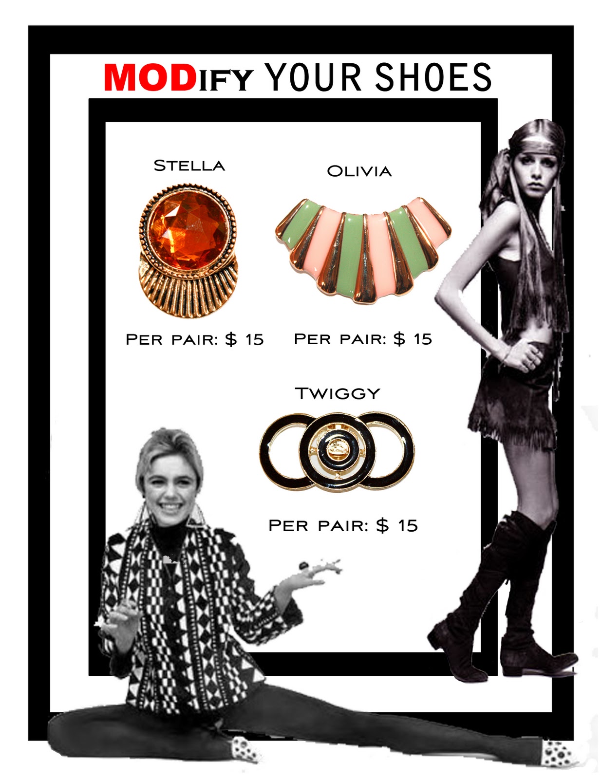 Stylettos By Absolutely Audrey: Trend Alert: 1960's Mod Fashion Scene